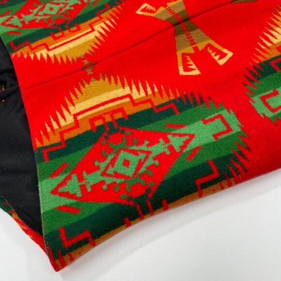 Vintage RARE Pendleton Southwestern Wool Vest | Size S Unisex OR M-XL Women's - Picture 13 of 15